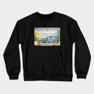 Stutz Auto Advertisement Crewneck Sweatshirt